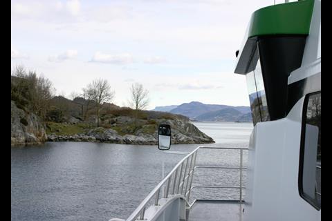 Plenty of tight spots to navigate on the 'Helgøy Glimt's' regular routes